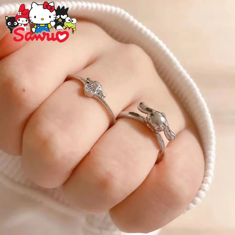 Sanrio Cinnamamoroll Cute Girl Ring Couple Gift Girlfriend Student Cartoon Animal Fashion Jewelry Accessories Finger Rings Toy
Sanrio Cinnamamoroll Cute Girl Ring Couple Gift Girlfriend Student Cartoon Animal Fashion Jewelry Accessories Finger Rings Toy