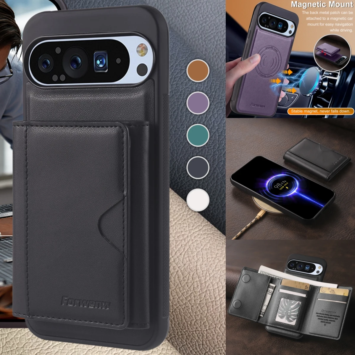 Magsafe Magnetic Detachable Leather Case For Google Pixel 9A 9 Pro XL 8A 7A 8 7 6 Pro Anti-Theft Brush 2 in 1 Card Wallet Cover
Magsafe Magnetic Detachable Leather Case For Google Pixel 9A 9 Pro XL 8A 7A 8 7 6 Pro Anti-Theft Brush 2 in 1 Card Wallet Cover