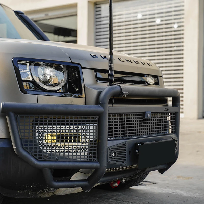 NEW Defender Bull Fence Front Safety Guard Bull Fence Anti Collision Protection Off Road Modification Winch Bracket
NEW Defender Bull Fence Front Safety Guard Bull Fence Anti Collision Protection Off Road Modification Winch Bracket