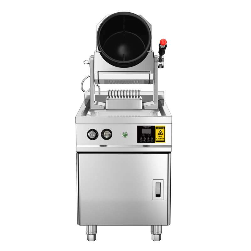 Automatic Cooking Machine Robot Fried Rice Wok for Kitchen Restaurant Stir Fry Gas Commercial Cooker Food Electric Rotating Drum
Automatic Cooking Machine Robot Fried Rice Wok for Kitchen Restaurant Stir Fry Gas Commercial Cooker Food Electric Rotating Drum
