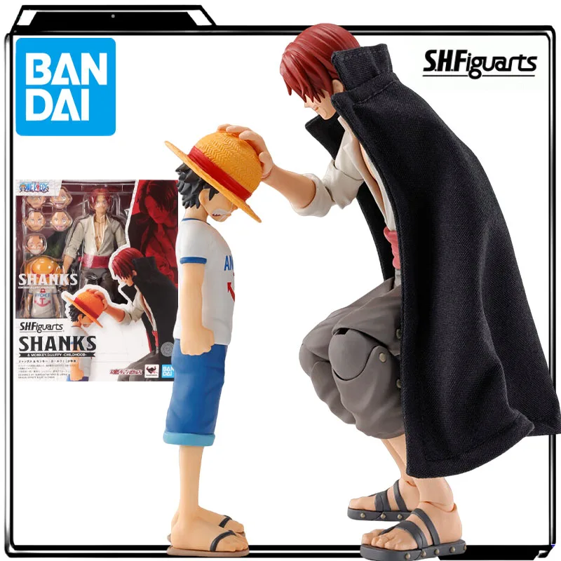 Bandai натуральная аниме-фигурка S.H.Figuarts Shanks & Monkey D. Luffy, армейская фигурка, игрушки для мальчиков, детский подарок, Коллекционная модель
Bandai натуральная аниме-фигурка S.H.Figuarts Shanks & Monkey D. Luffy, армейская фигурка, игрушки для мальчиков, детский подарок, Коллекционная модель