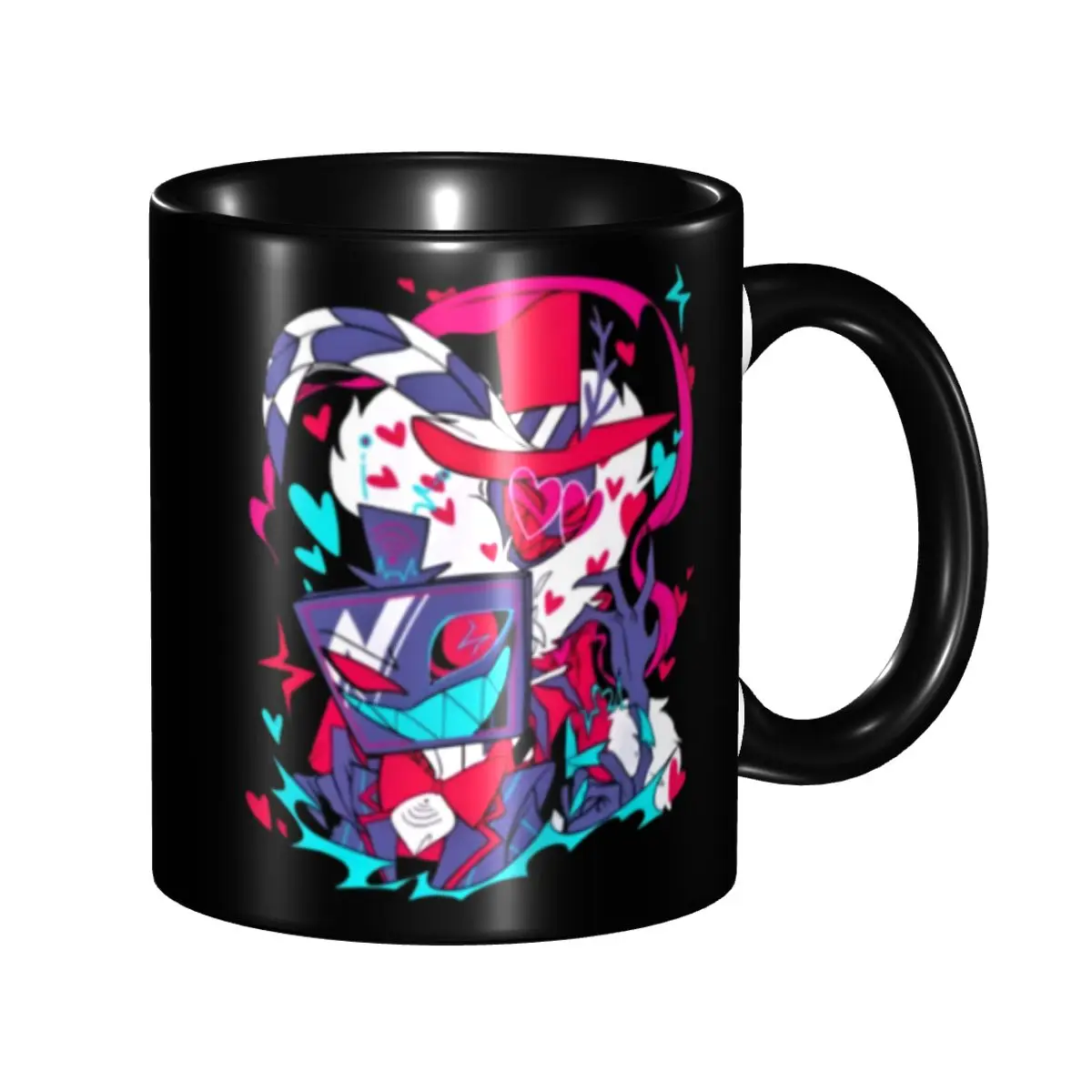 DIY Hazbins TV Show Animation Hotel Ceramic Mugs Custom Coffee Cup Creative Gift
DIY Hazbins TV Show Animation Hotel Ceramic Mugs Custom Coffee Cup Creative Gift
