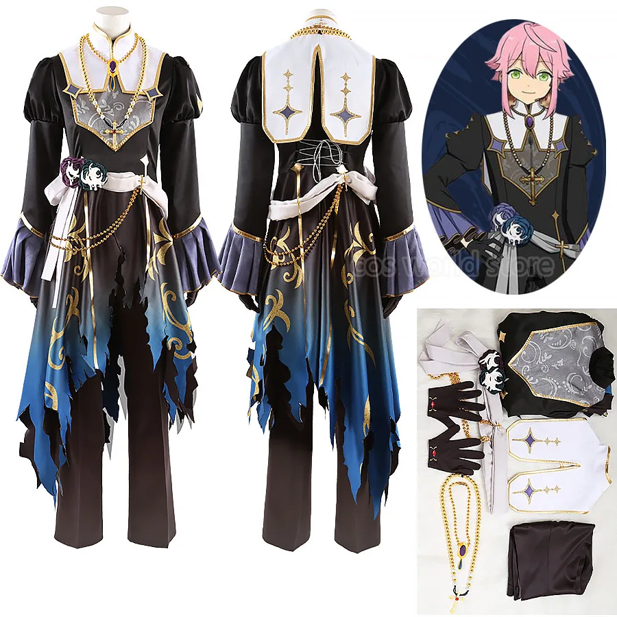 Ensemble Stars Team Fine Ghost Cosplay Costume Tenshouin Eichi Uniform Hibiki Wataru Tori Himemiya Costume Halloween Cosplay
Ensemble Stars Team Fine Ghost Cosplay Costume Tenshouin Eichi Uniform Hibiki Wataru Tori Himemiya Costume Halloween Cosplay