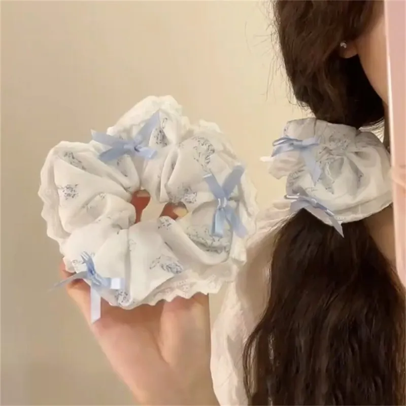 Cute White Lace Bow with Large Intestine Headband,Versatile Temperament Hair Tie, Elastic Hair Bands,hair Accessories for Girls
Cute White Lace Bow with Large Intestine Headband,Versatile Temperament Hair Tie, Elastic Hair Bands,hair Accessories for Girls
