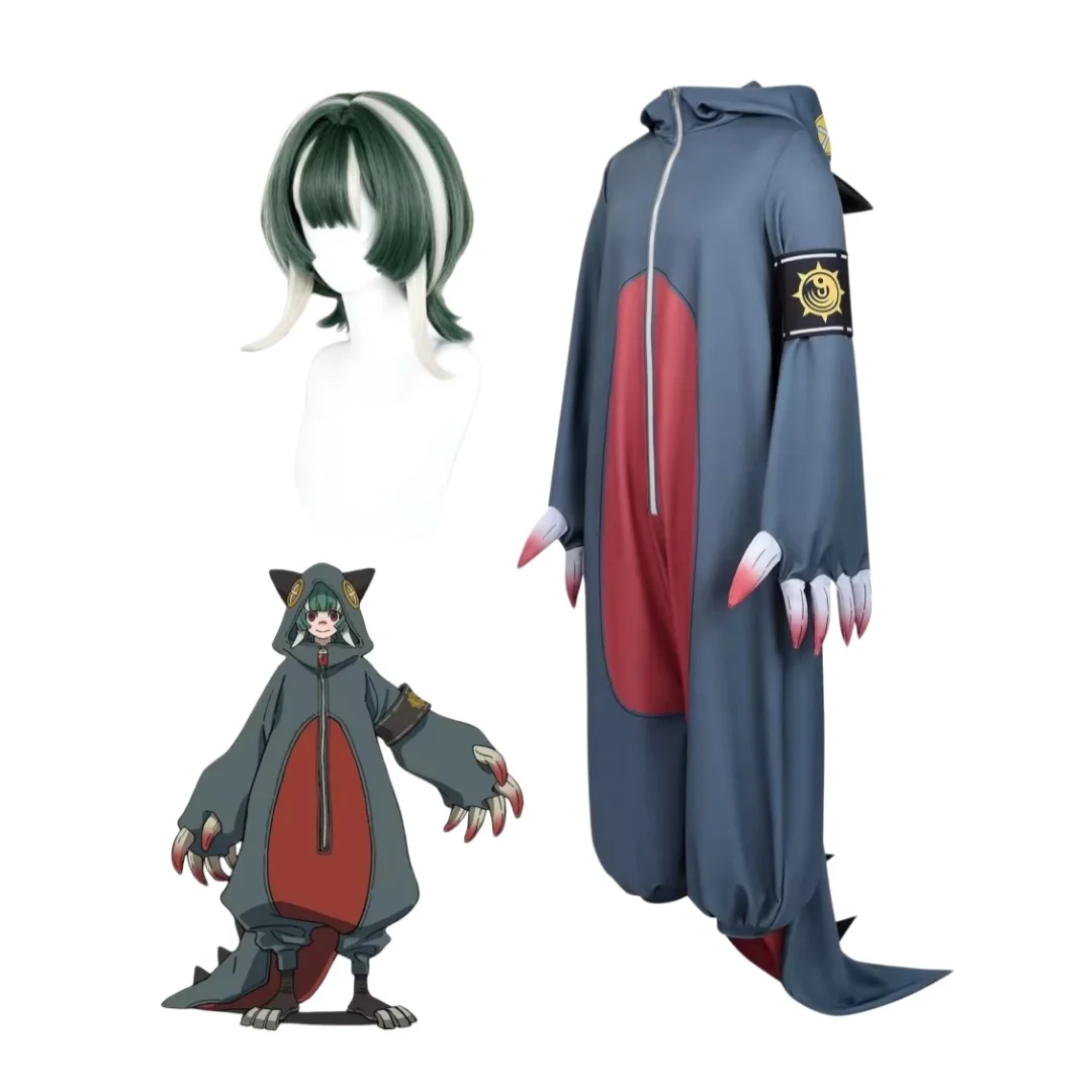 Guita Cosplay Costume GACHIAKUTA Guita Jumpsuits Outfit Synthetic Wig Party Carnival Halloween Costumes
Guita Cosplay Costume GACHIAKUTA Guita Jumpsuits Outfit Synthetic Wig Party Carnival Halloween Costumes