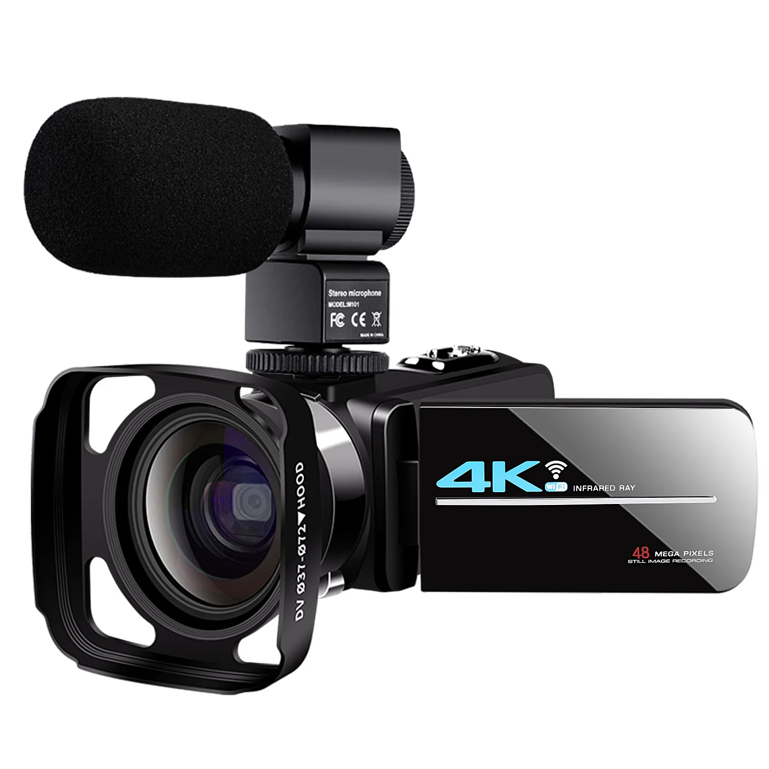 48Mp 4K Digital Camera Hd Digital Camcorder with Smart Wifi, Home Video Camera for Photography and Recording
48Mp 4K Digital Camera Hd Digital Camcorder with Smart Wifi, Home Video Camera for Photography and Recording