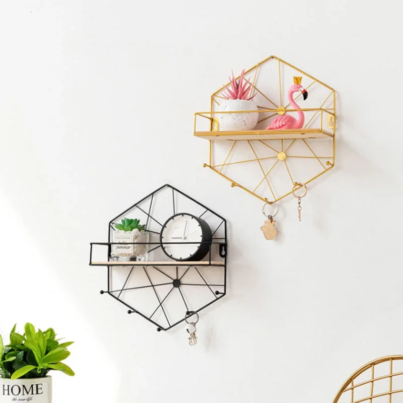 Wall Shelf Free Punching Living Room Bedroom Decoration Storage Shelf Hanging Walls Bedside Wall Hanging Partition
Wall Shelf Free Punching Living Room Bedroom Decoration Storage Shelf Hanging Walls Bedside Wall Hanging Partition