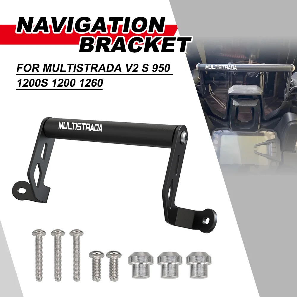 For Ducati Multistrada V2 S 950 1200S 1200 1260 ABS Enduro Mobile Phone Holder Stand Support GPS Navigation Bracket Accessories
For Ducati Multistrada V2 S 950 1200S 1200 1260 ABS Enduro Mobile Phone Holder Stand Support GPS Navigation Bracket Accessories