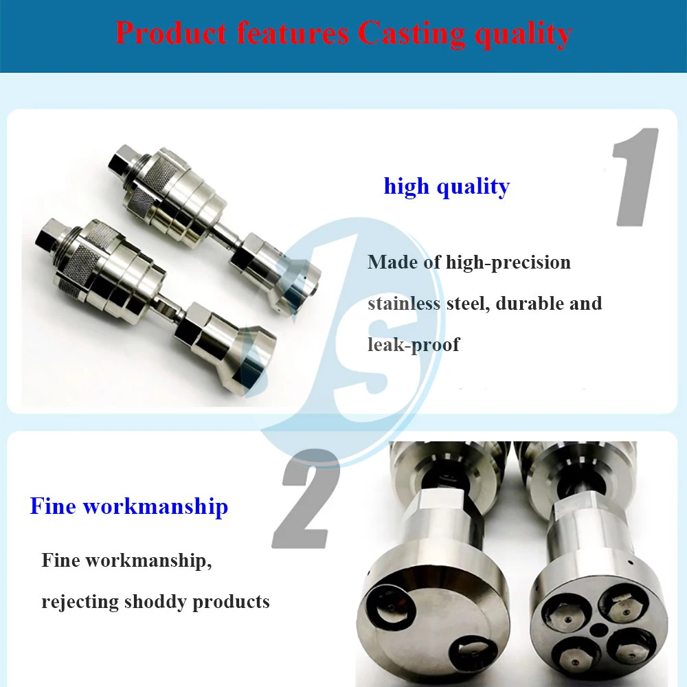 2800 Bar Rotating Pressure Washer Nozzle,Industrial Rust, Paint & Coating Removal for Surface Cleaning
2800 Bar Rotating Pressure Washer Nozzle,Industrial Rust, Paint & Coating Removal for Surface Cleaning