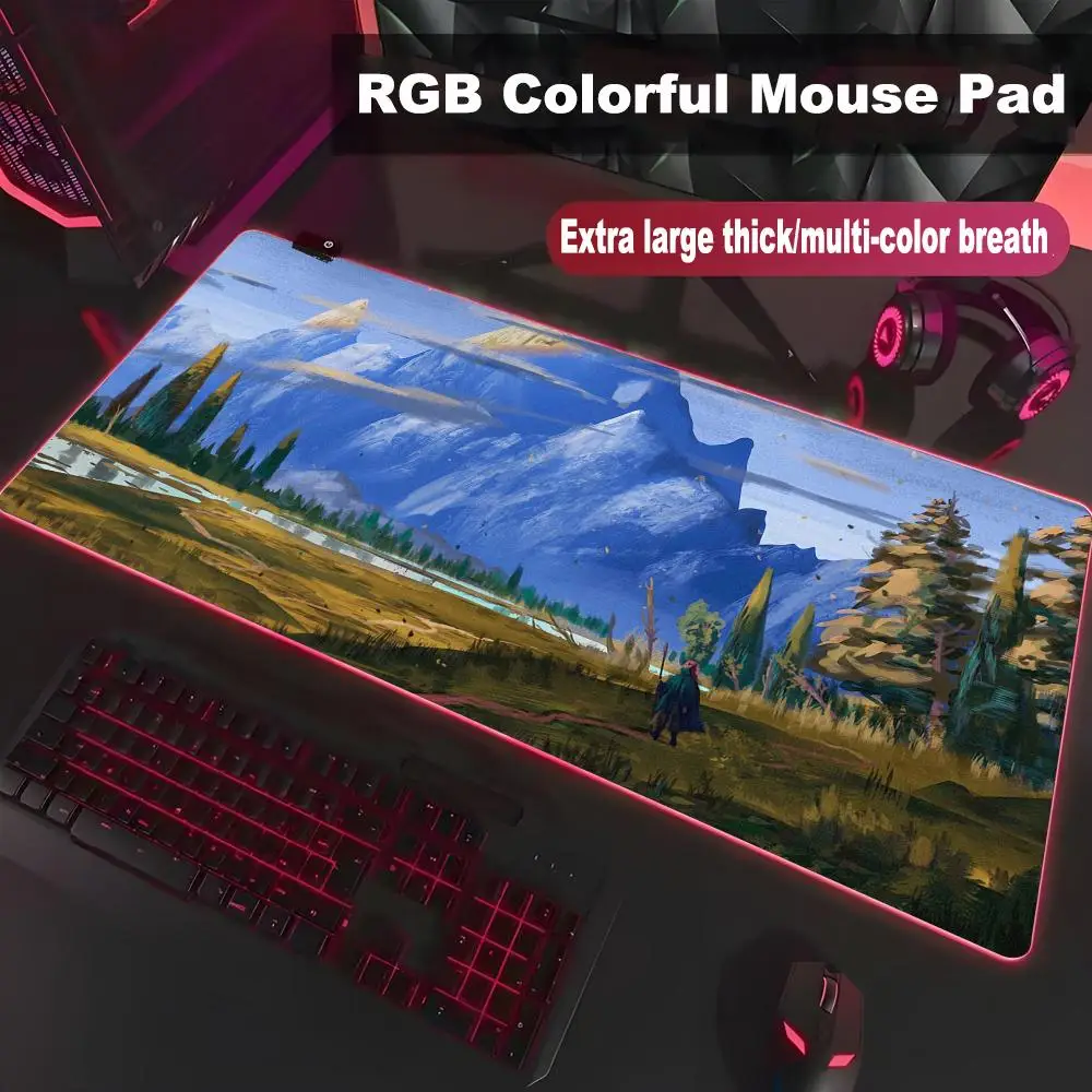 Mouse Pad High-end E-sports Game World Mouse Pad HYBXXC RGB Mouse Pad LED Pc Large Student Writing Pad Gamer Luminous Desk Mat
Mouse Pad High-end E-sports Game World Mouse Pad HYBXXC RGB Mouse Pad LED Pc Large Student Writing Pad Gamer Luminous Desk Mat