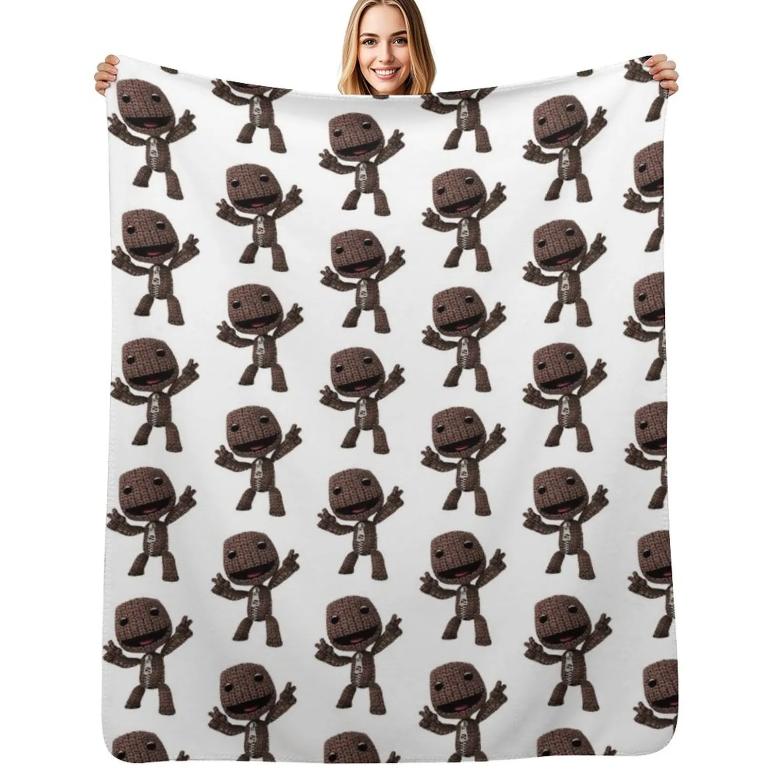 LBP Sackboy Throw Blanket All Season Soft Lightweight Blanket for Home
LBP Sackboy Throw Blanket All Season Soft Lightweight Blanket for Home