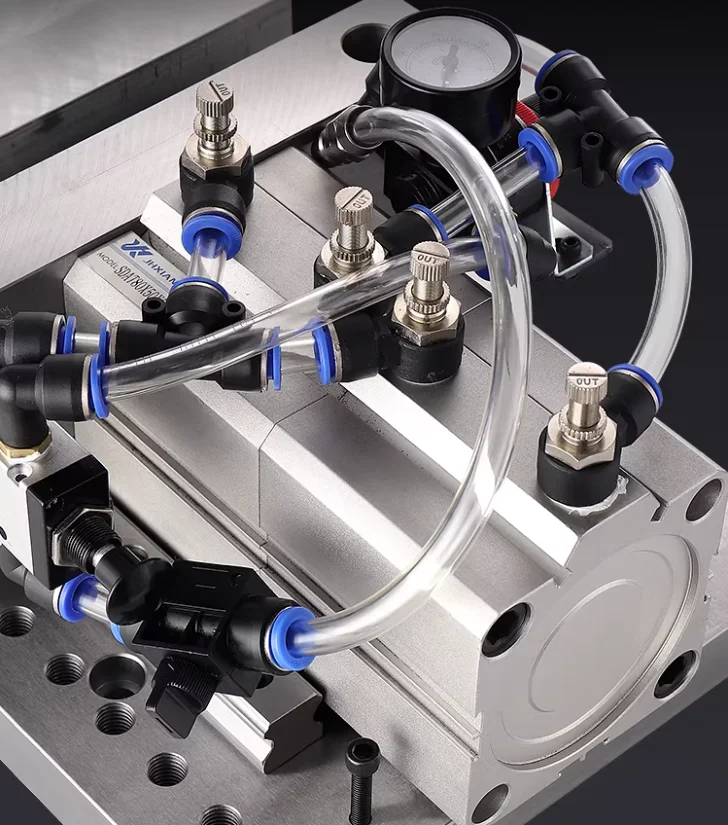 New 100mm Vise Pneumatic Precision Industrial Flat Mouth Table CNC Machining Center Precision Fast Automatic Fixture
New 100mm Vise Pneumatic Precision Industrial Flat Mouth Table CNC Machining Center Precision Fast Automatic Fixture