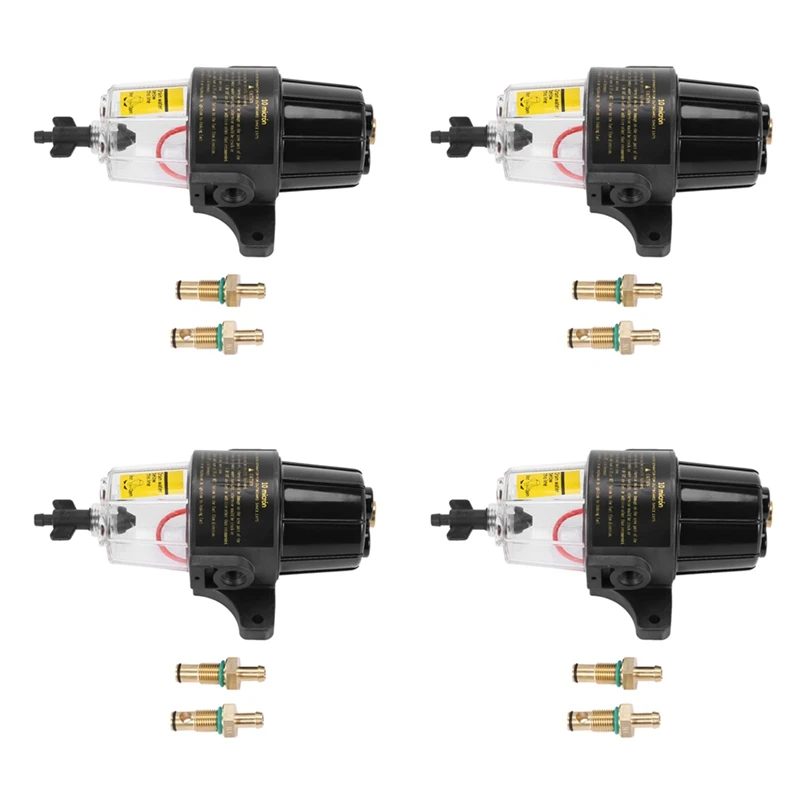 4X UF-10K Yacht Boat Gasoline Engine Fuel Filter Water Separator Assembly - Clear Bowl All Outboard Motors Fuel Tank
4X UF-10K Yacht Boat Gasoline Engine Fuel Filter Water Separator Assembly - Clear Bowl All Outboard Motors Fuel Tank