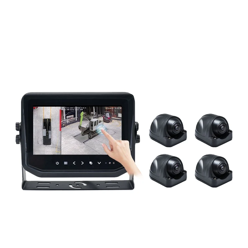 360 Degree HD Car Camera System with 6 Way DVR Recording AVM for Truck/Bus Driving Safety Monitor Type
360 Degree HD Car Camera System with 6 Way DVR Recording AVM for Truck/Bus Driving Safety Monitor Type