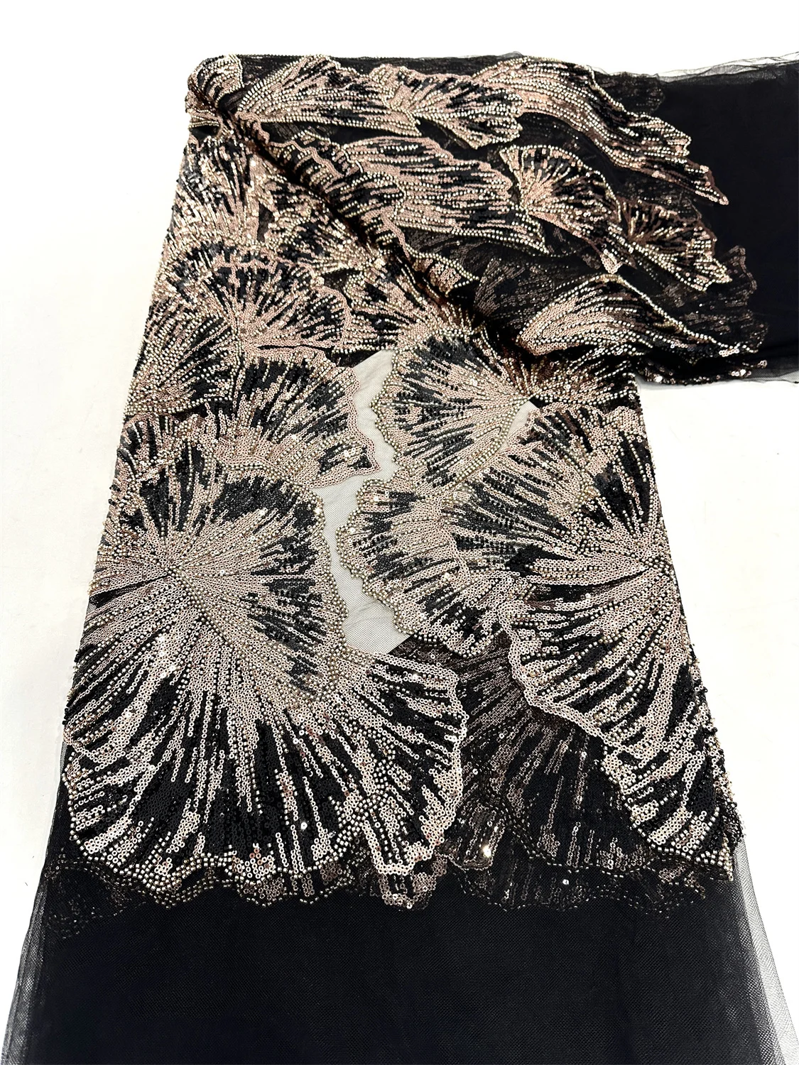 Handmade Beads Net Lace Sequins Embroidery Fabric for Wedding or Evening Dress,Geometric Pattern Design, Top Quality
Handmade Beads Net Lace Sequins Embroidery Fabric for Wedding or Evening Dress,Geometric Pattern Design, Top Quality