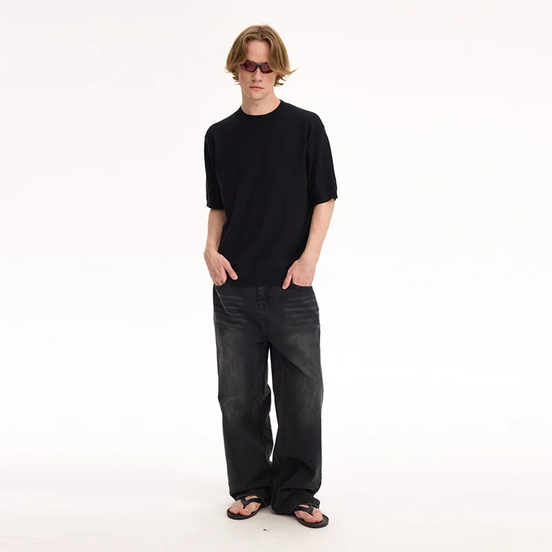 Spring And Autumn Women's High Waist Wide Leg Jeans Slimming Versatile Long Pants Straight Cut Denim Trousers Casual Free GXKM
Spring And Autumn Women's High Waist Wide Leg Jeans Slimming Versatile Long Pants Straight Cut Denim Trousers Casual Free GXKM