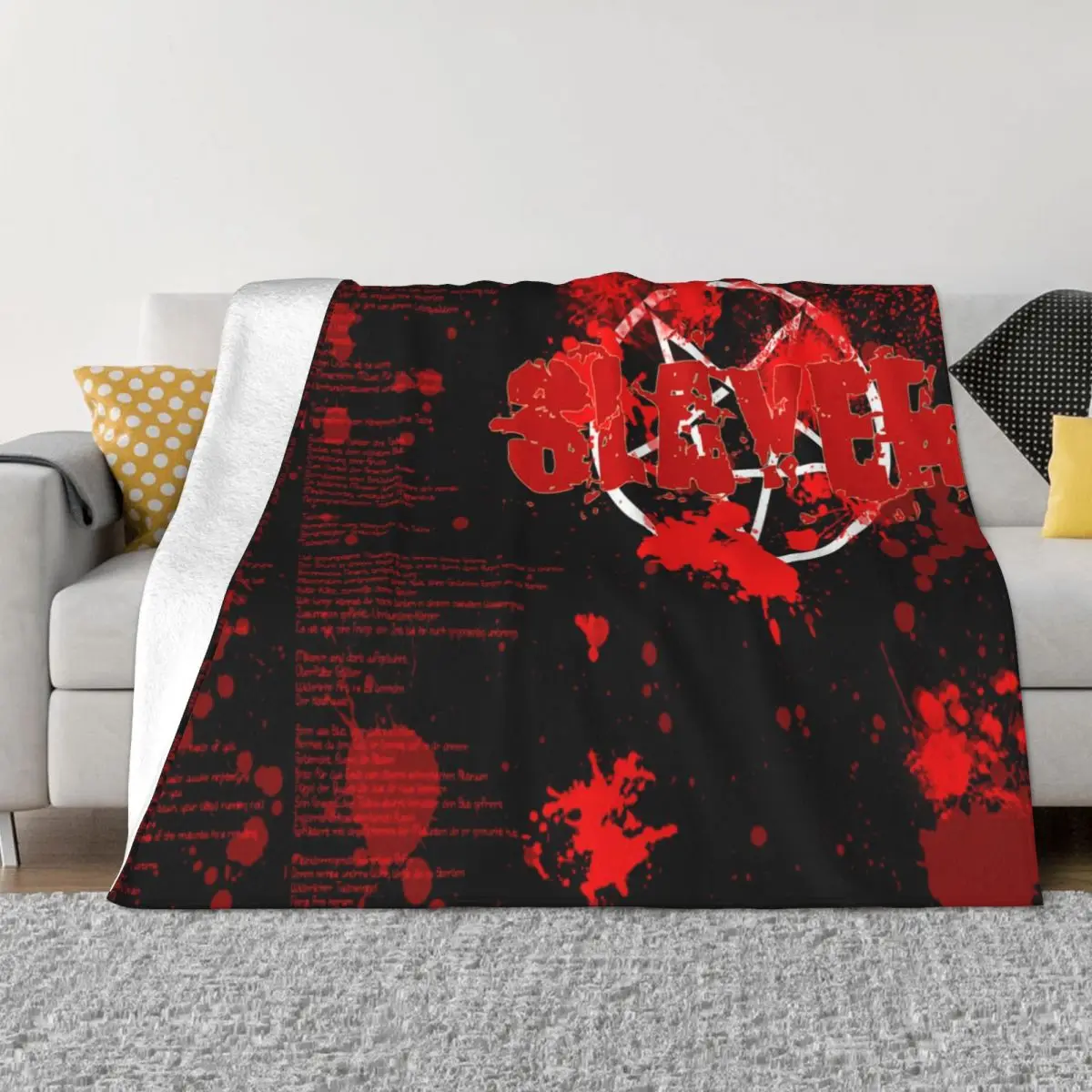 Slayer Pentagram 2 Plush Bed Blanket Home And Decoration Throw Blanket
Slayer Pentagram 2 Plush Bed Blanket Home And Decoration Throw Blanket