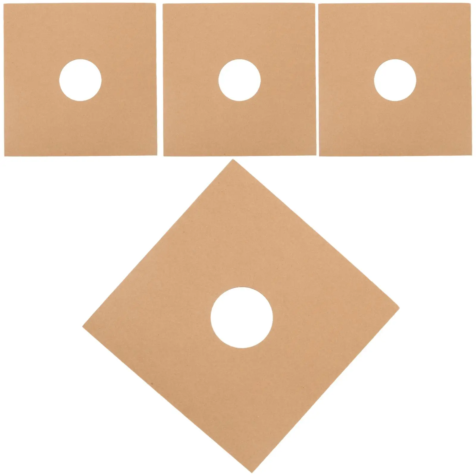 4 Pcs Vinyl Record Bag Album Cover Sleeve Storage for Records Jackets Kraft Paper
4 Pcs Vinyl Record Bag Album Cover Sleeve Storage for Records Jackets Kraft Paper
