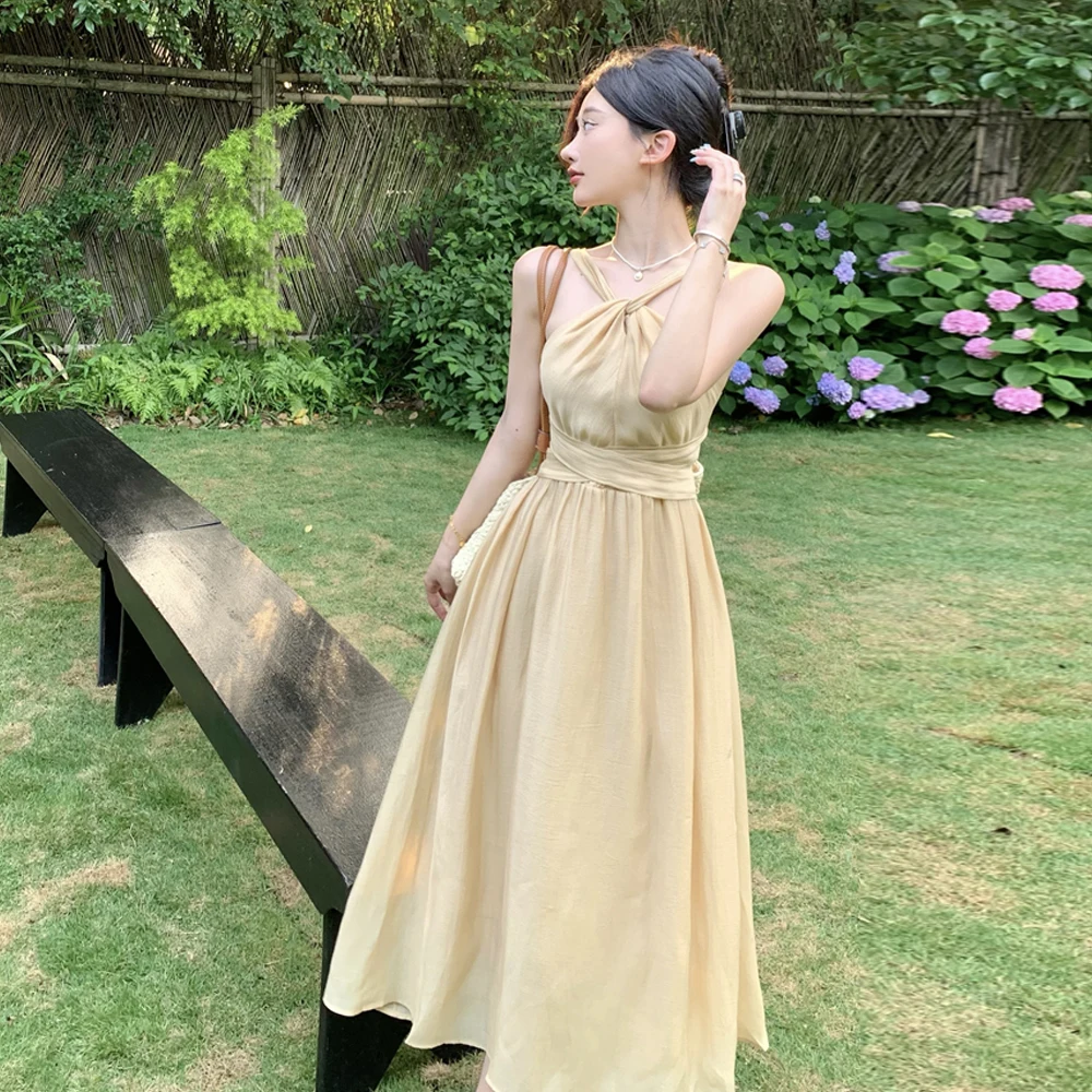 Ele Gentle Sle Vaion Long Dr Сексуальное платье в стиле ретро Pure Desire с бретельками и талией, подвесное платье Ne Design
Ele Gentle Sle Vaion Long Dr Сексуальное платье в стиле ретро Pure Desire с бретельками и талией, подвесное платье Ne Design