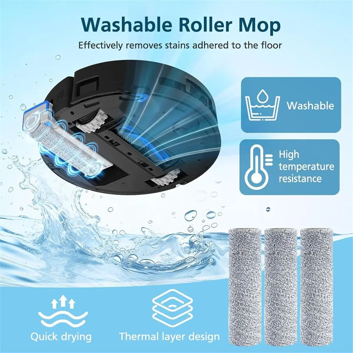Новые сменные запчасти 2026 года для робота-пылесоса и полотера T80 Omni: основные щетки, роликовые насадки, HEPA-фильтры, мешки для сбора пыли
Новые сменные запчасти 2026 года для робота-пылесоса и полотера T80 Omni: основные щетки, роликовые насадки, HEPA-фильтры, мешки для сбора пыли
