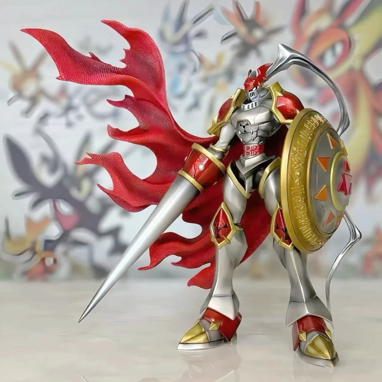 39cm Anime Digimon Figure Dukemon Action Figure Figurine Collectible Model Cartoon Desk Decoration Pvc Statue Toy Birthday Gift
39cm Anime Digimon Figure Dukemon Action Figure Figurine Collectible Model Cartoon Desk Decoration Pvc Statue Toy Birthday Gift