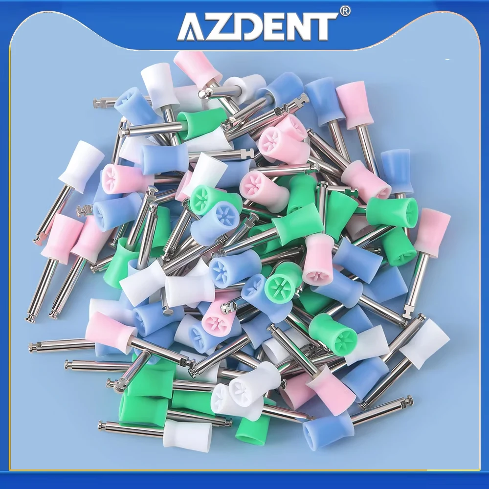 135℃ Autoclavable 100PCS/Box Dental Silicone Polishing Brush Prophy Cup For Contra-angle Handpiece Sturdy and durable
135℃ Autoclavable 100PCS/Box Dental Silicone Polishing Brush Prophy Cup For Contra-angle Handpiece Sturdy and durable