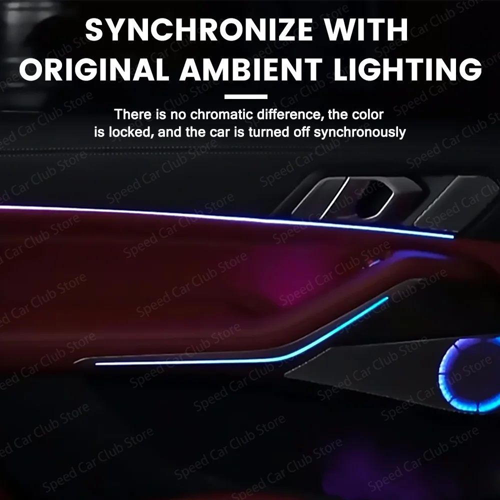 LED 4-Door Ambient Lighting For Automobiles For BMW X5 X7 G05 G07 Decorate Atmosphere Lamp Car Interior Guide Fiber Strip Door
LED 4-Door Ambient Lighting For Automobiles For BMW X5 X7 G05 G07 Decorate Atmosphere Lamp Car Interior Guide Fiber Strip Door