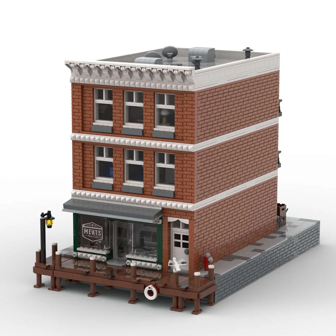Изготовленное на заказ MOC-91053 Butcher Shop CM7 Модульное здание с интерфейсом (5260 деталей)
Изготовленное на заказ MOC-91053 Butcher Shop CM7 Модульное здание с интерфейсом (5260 деталей)