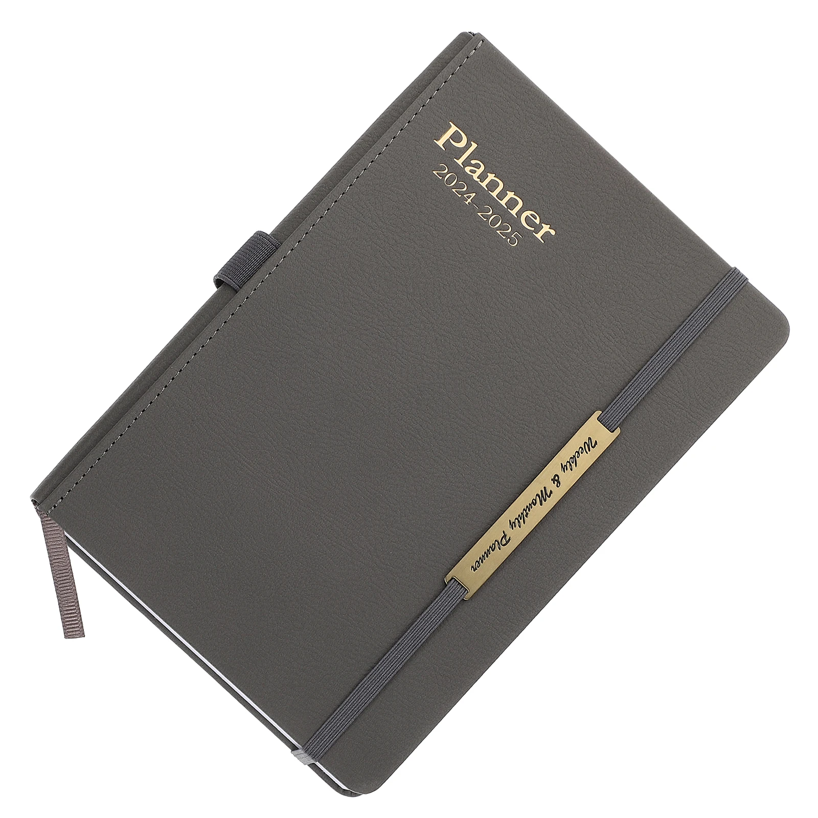 2024 2025 Agenda Planners Notepad Grey A5 Weekly Schedule Planner PU Journal Book Business Travel Notebooks Office Gifts
2024 2025 Agenda Planners Notepad Grey A5 Weekly Schedule Planner PU Journal Book Business Travel Notebooks Office Gifts