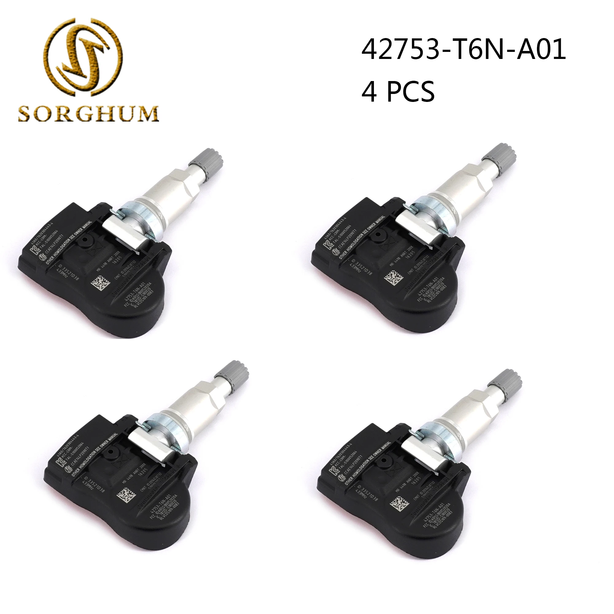 4 шт. TPMS датчик давления в шинах SORGHUM для Honda Odyssey Pilot Ridgeline Acura NSX RDX TLX 42753-T6N-A01 42753T6NA02
4 шт. TPMS датчик давления в шинах SORGHUM для Honda Odyssey Pilot Ridgeline Acura NSX RDX TLX 42753-T6N-A01 42753T6NA02