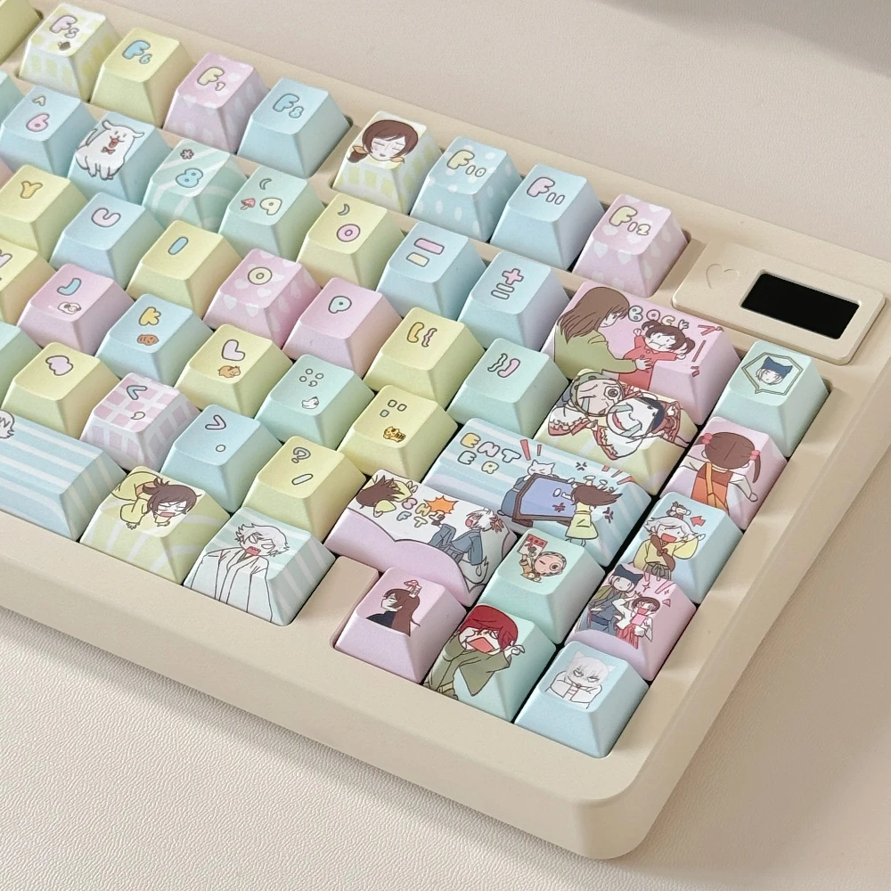 Колпачки для клавиш Cherry Pbt, розовые 135 клавиш для Aula F75, индивидуальная раскладка Алисы Изо 2,2/2,75U, колпачки для периферийных устройств в стиле аниме
Колпачки для клавиш Cherry Pbt, розовые 135 клавиш для Aula F75, индивидуальная раскладка Алисы Изо 2,2/2,75U, колпачки для периферийных устройств в стиле аниме
