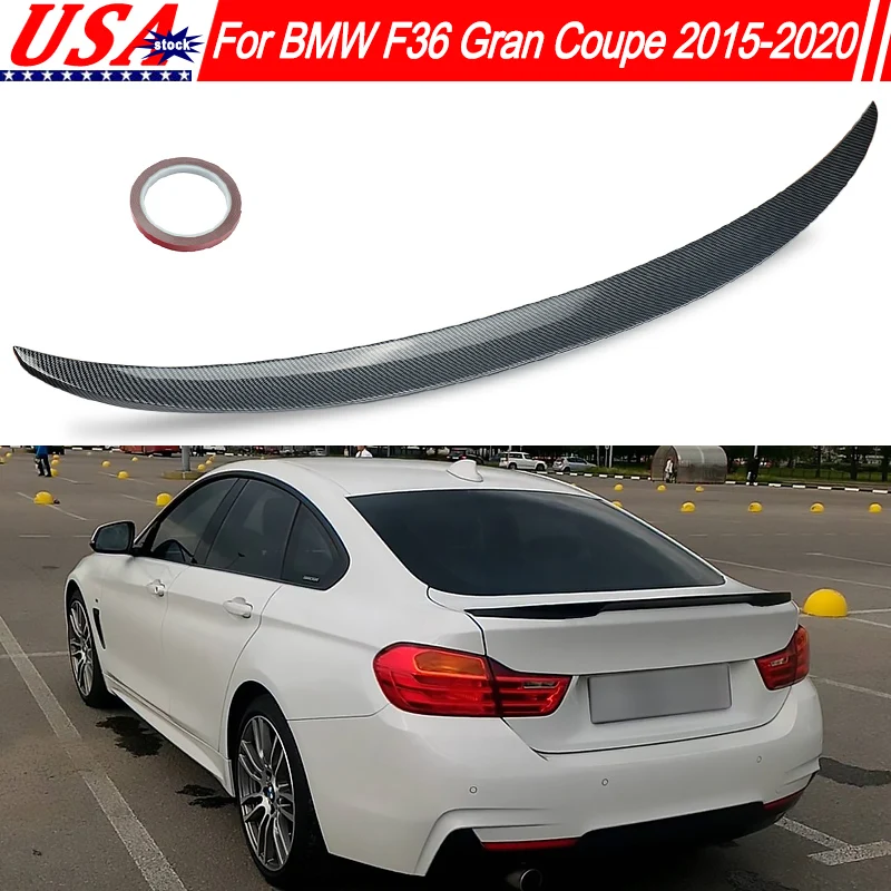 Rear Trunk Spoiler Lip Highkick For 2014-2020 BMW 4-Series F36 Carbon Fiber Look Rear Tail Wings Magickit
Rear Trunk Spoiler Lip Highkick For 2014-2020 BMW 4-Series F36 Carbon Fiber Look Rear Tail Wings Magickit
