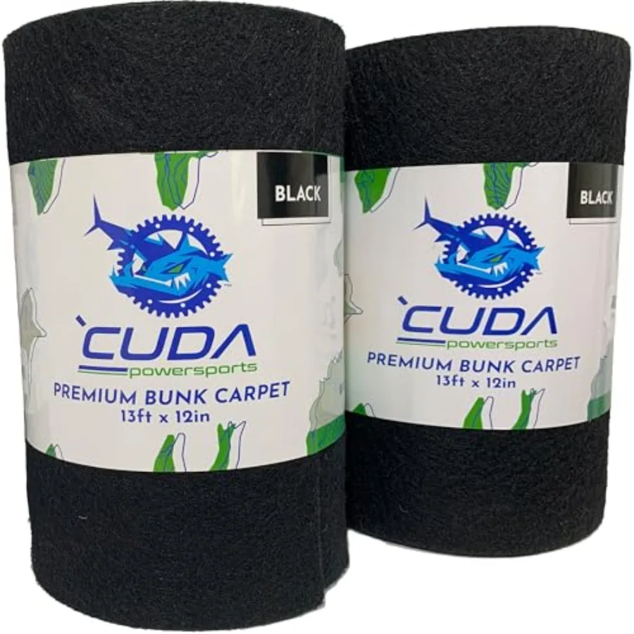 2-Pack Cuda Boat Trailer Bunk Carpet 12 Inch Wide x 13ft-New Premium 30 Oz Roll- Cuda Boat Bunk Carpet Parts Accessories Lift R
2-Pack Cuda Boat Trailer Bunk Carpet 12 Inch Wide x 13ft-New Premium 30 Oz Roll- Cuda Boat Bunk Carpet Parts Accessories Lift R