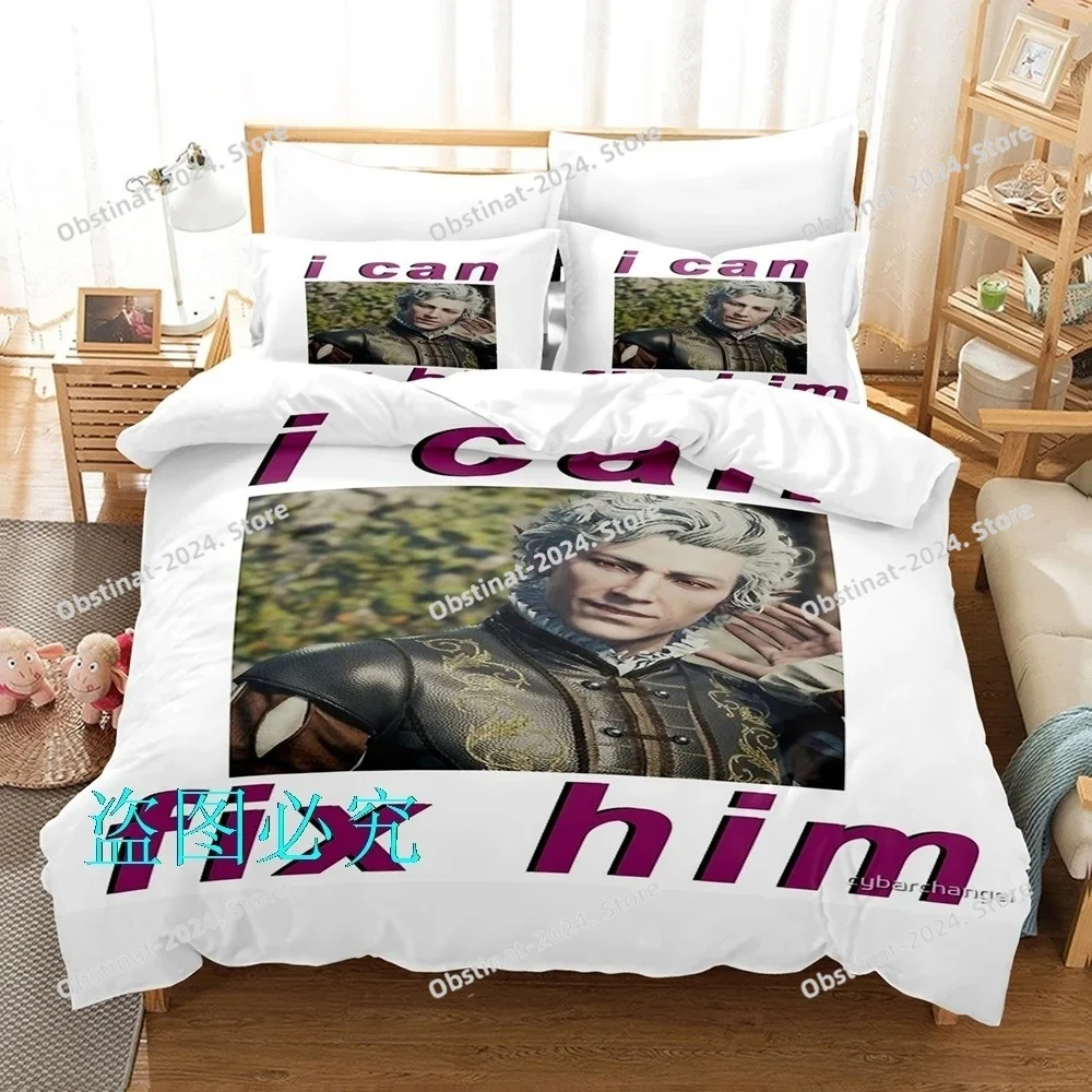 2025 Hot《I Can Fix Him》 Bedding Set Single Twin Full Queen King Size Bed Set Adult Kid Bedroom Duvetcover Sets parure de lit Bed
2025 Hot《I Can Fix Him》 Bedding Set Single Twin Full Queen King Size Bed Set Adult Kid Bedroom Duvetcover Sets parure de lit Bed