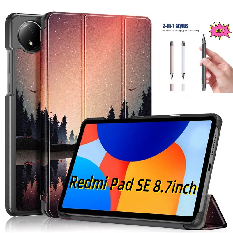 For Xiaomi Redmi Pad SE Case 8 7 2024 PU Leather Flip Stand Magnetic Smart Cover for Funda Redmi Pad SE 4G Tablet Case 8.7 Inch
For Xiaomi Redmi Pad SE Case 8 7 2024 PU Leather Flip Stand Magnetic Smart Cover for Funda Redmi Pad SE 4G Tablet Case 8.7 Inch