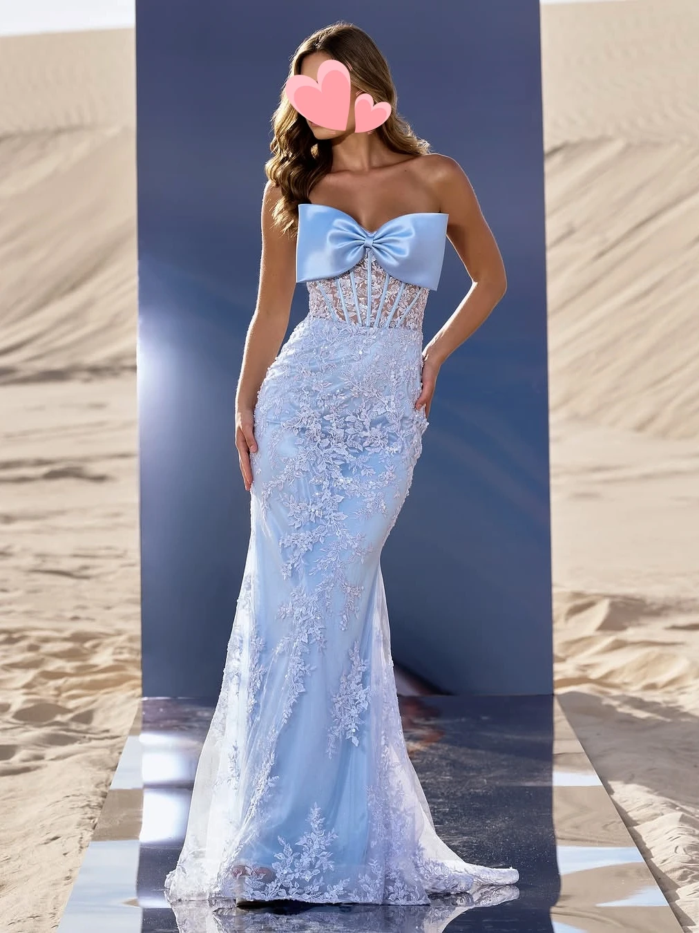 Other Shore Elegant Vintage Sexy Sweet Blue Mermaid Lace Bow Applique Customized Formal Occasion Prom Dress Evening Party Gowns
Other Shore Elegant Vintage Sexy Sweet Blue Mermaid Lace Bow Applique Customized Formal Occasion Prom Dress Evening Party Gowns