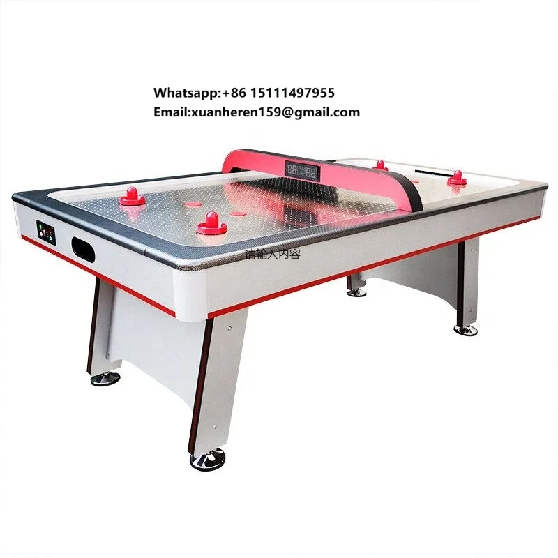 7 Feet Air Powered Hockey Table With Electronic Scorer Air Hockey Simulator Table Indoor Sport Ice Hockey Table Game
7 Feet Air Powered Hockey Table With Electronic Scorer Air Hockey Simulator Table Indoor Sport Ice Hockey Table Game