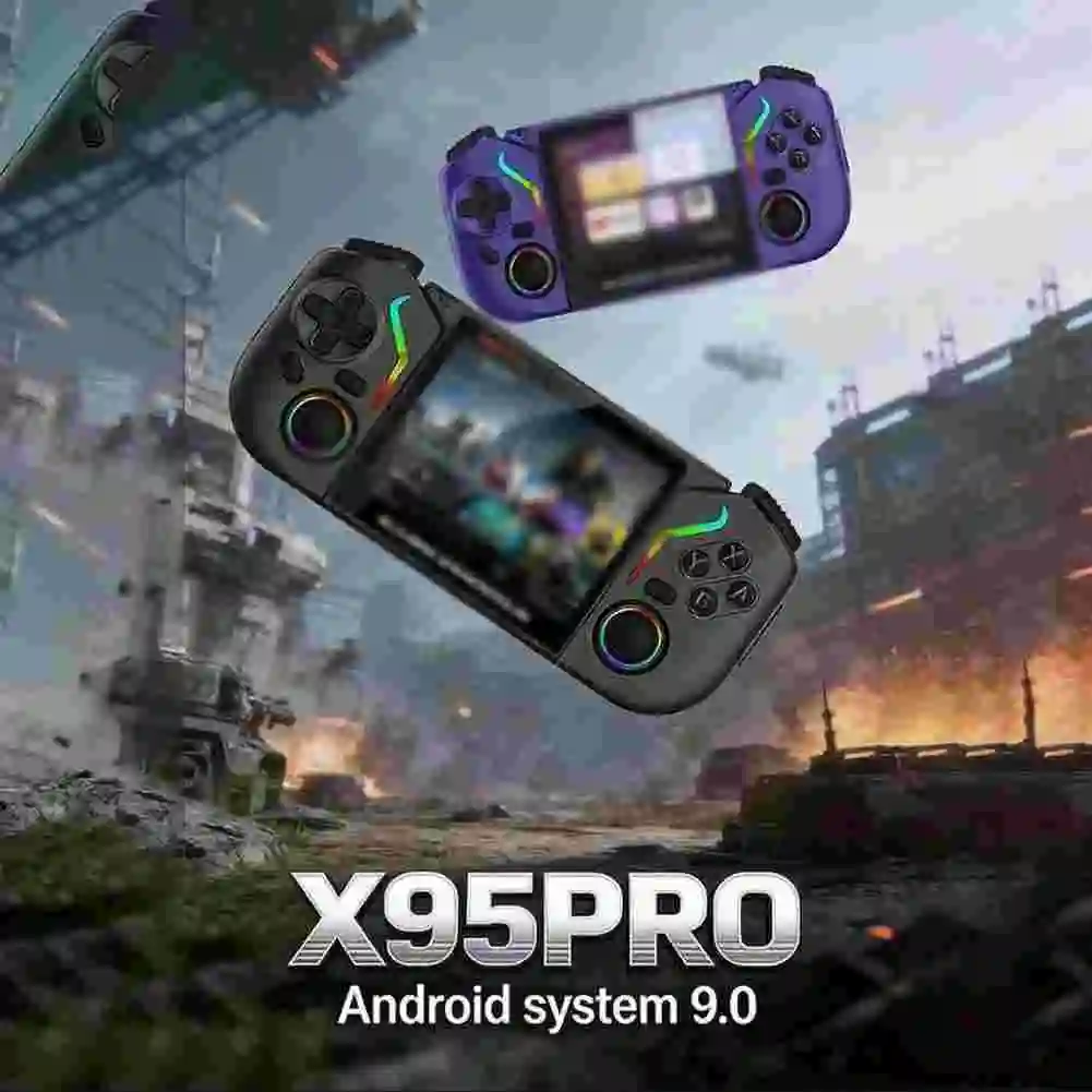 X95pro Vintage Handheld Game Console With 20000+ Classics 3.5 IPS Screen For Linux System WiFi Connected Battle Game Console
X95pro Vintage Handheld Game Console With 20000+ Classics 3.5 IPS Screen For Linux System WiFi Connected Battle Game Console