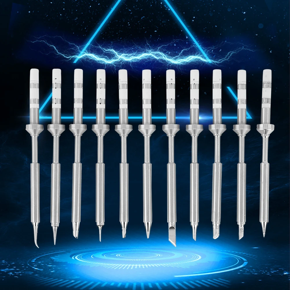 Soldering Iron Tip Mini Pen Type Stainless Steel Soldering Iron Tips Replacement for TS100 Soldering Iron
Soldering Iron Tip Mini Pen Type Stainless Steel Soldering Iron Tips Replacement for TS100 Soldering Iron