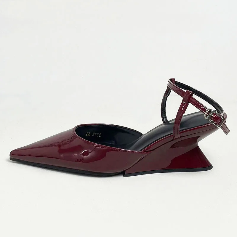 Wedges Sandals Shoes Women Footwear Designer Shallow Female Fashion Ankle Buckle Wedges Party Ladies Heeled Shoes Sandals Pumps
Wedges Sandals Shoes Women Footwear Designer Shallow Female Fashion Ankle Buckle Wedges Party Ladies Heeled Shoes Sandals Pumps