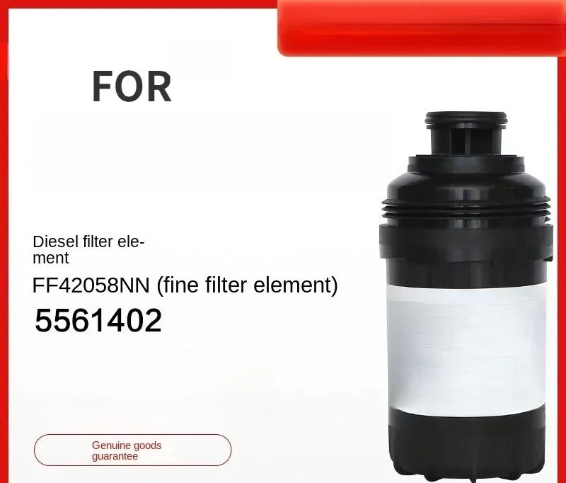 FOR Foton European Airlines Omar S5 Cummins F4.5 China VI. Diesel Filter Element FF42058NN Fine Filter Element 5561402
FOR Foton European Airlines Omar S5 Cummins F4.5 China VI. Diesel Filter Element FF42058NN Fine Filter Element 5561402