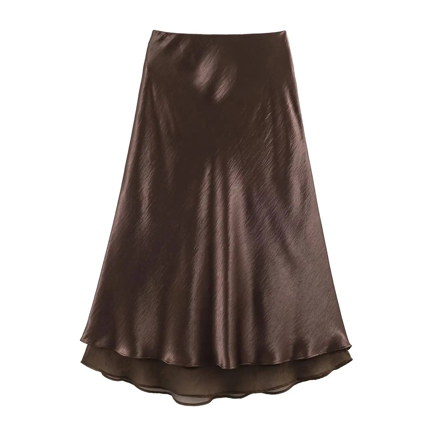 WOMAN 2026 Summer New Chic Fashion Long Double-Layer Midi Skirt Retro A Line High Elastic Waist Casual Female Skirts Mujer
WOMAN 2026 Summer New Chic Fashion Long Double-Layer Midi Skirt Retro A Line High Elastic Waist Casual Female Skirts Mujer