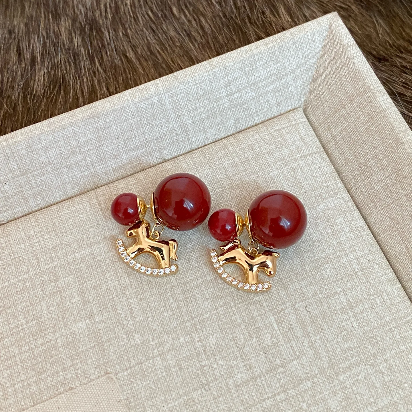 2026 New Year Zodiac Horse Earrings Rocking Pony Cartoon Cartoon Pony Earrings Zodiac Fashion Jewelry Drop Earrings
2026 New Year Zodiac Horse Earrings Rocking Pony Cartoon Cartoon Pony Earrings Zodiac Fashion Jewelry Drop Earrings