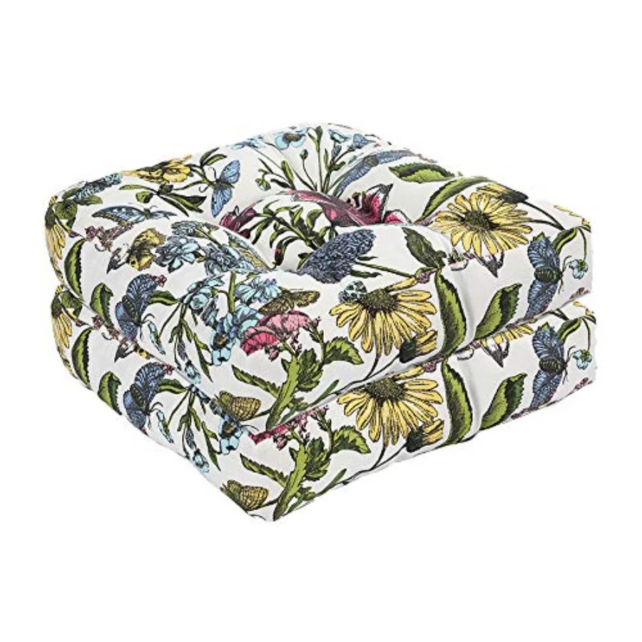 Outdoor Chair Cushions Outdoor Cushions 19x19 inch Patio Chair Cushions Seat Pads Indoor Full-Length Ties for Non-Slip Support
Outdoor Chair Cushions Outdoor Cushions 19x19 inch Patio Chair Cushions Seat Pads Indoor Full-Length Ties for Non-Slip Support