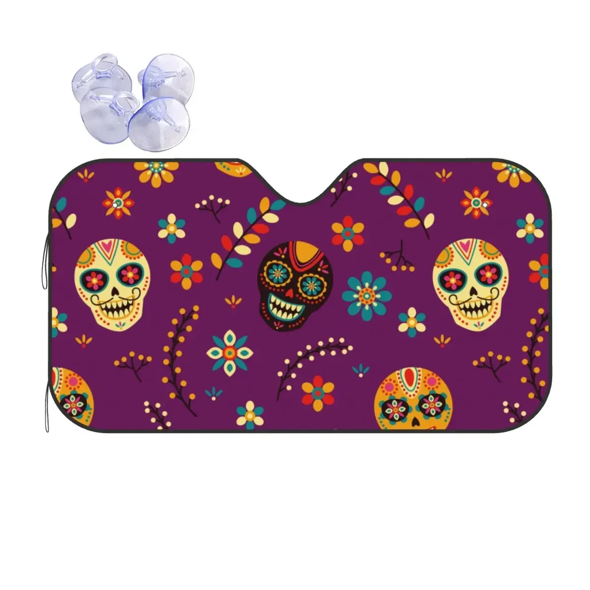 Сахарный череп Хэллоуин Sunsha ветровое стекло День мертвых мексиканский потрясающий козырек на переднее окно автомобиля 70x130 см козырек Sunsha
Сахарный череп Хэллоуин Sunsha ветровое стекло День мертвых мексиканский потрясающий козырек на переднее окно автомобиля 70x130 см козырек Sunsha