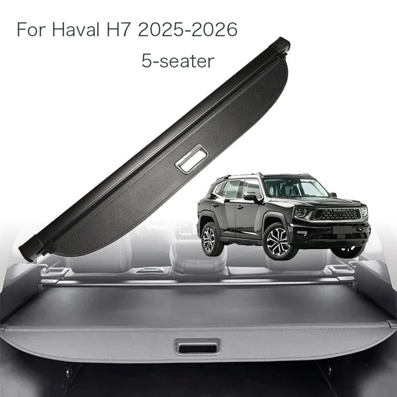 Auto Trunk Curtain Organizer Cover For Haval H7 2025-2026 5-seater Rear Rack Partition Shelter Shield Shade Luggage Privacy
Auto Trunk Curtain Organizer Cover For Haval H7 2025-2026 5-seater Rear Rack Partition Shelter Shield Shade Luggage Privacy