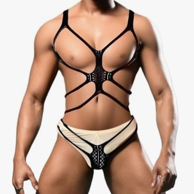 Young Man Mesh Tops Men's Bodysuits Summer Sexy Hollow Out Nightwear Gentlemen Breathable Male Outfit Blue White Green Color
Young Man Mesh Tops Men's Bodysuits Summer Sexy Hollow Out Nightwear Gentlemen Breathable Male Outfit Blue White Green Color