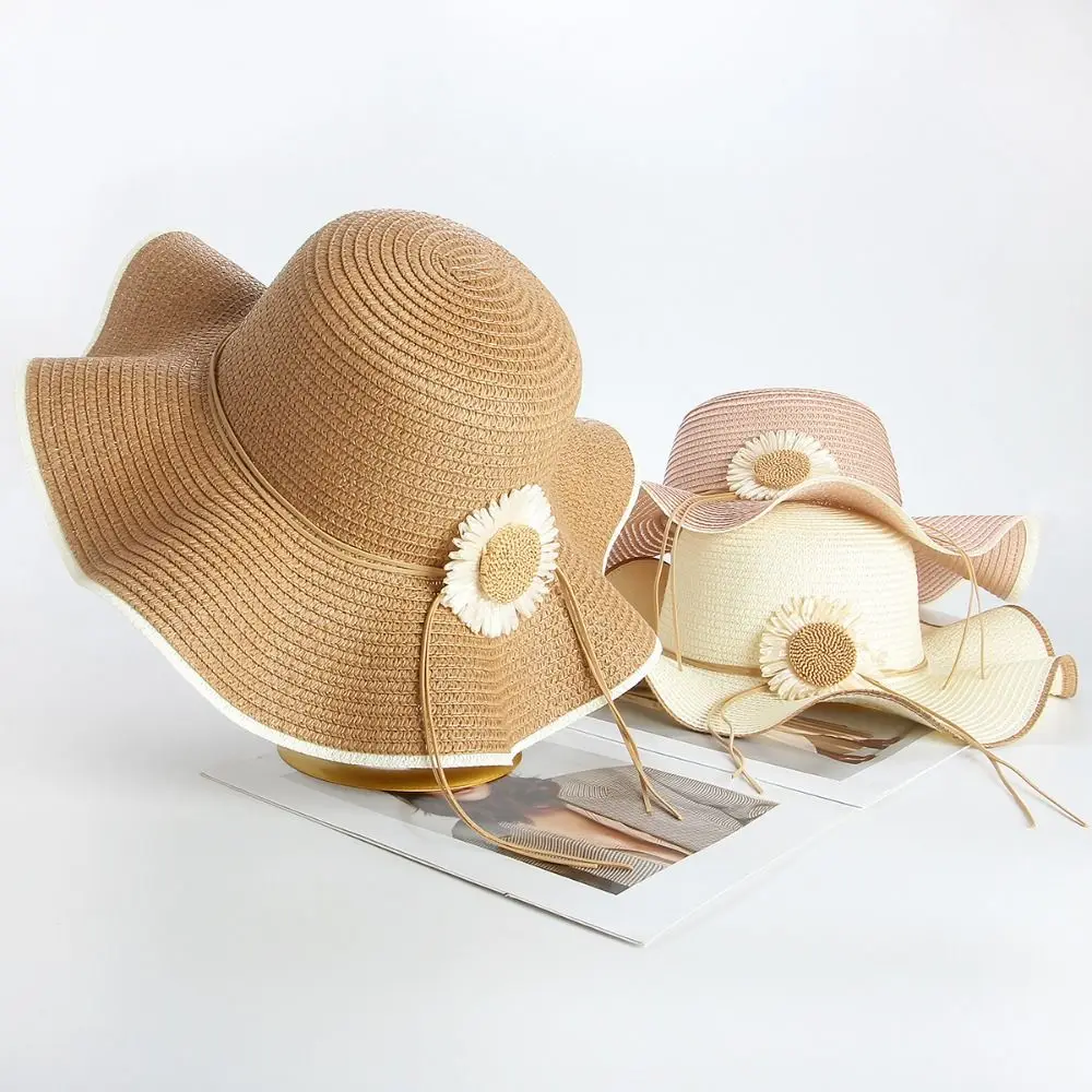 Ins Sun Flower Bohemian Straw Hat Spring Summer Wide Brim Folding Straw Hats Travel Beach Women's Sun Hat Female
Ins Sun Flower Bohemian Straw Hat Spring Summer Wide Brim Folding Straw Hats Travel Beach Women's Sun Hat Female