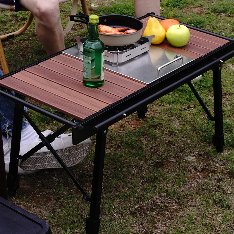 Camping IGT Table Portable Combination Barbecue Table Outdoor Beech Picnic Table Multifunctional Stainless Steel Folding Table
Camping IGT Table Portable Combination Barbecue Table Outdoor Beech Picnic Table Multifunctional Stainless Steel Folding Table