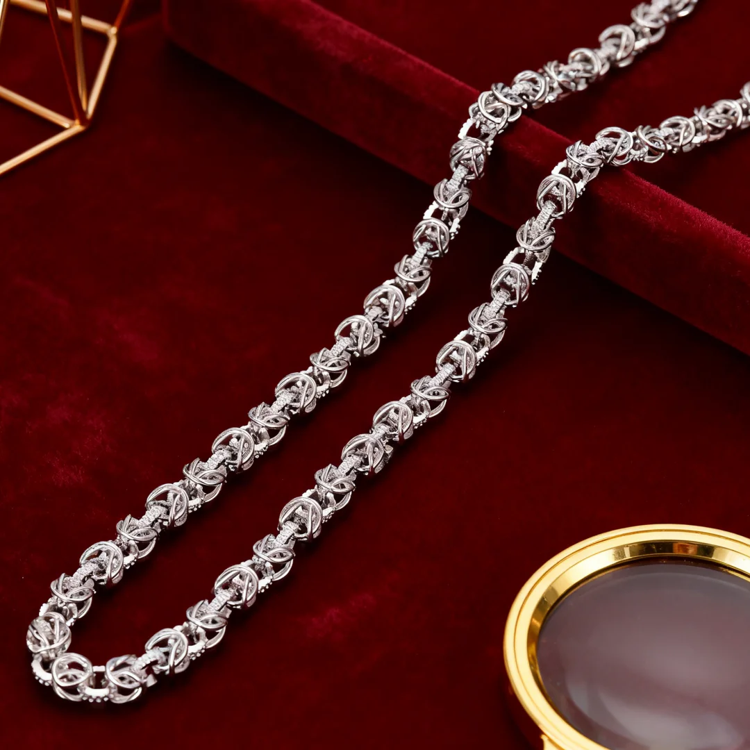 High-quality 925 Sterling Silver stunning 8MM circle chains necklace for men Fashion Street Versatile jewelry wedding party gift
High-quality 925 Sterling Silver stunning 8MM circle chains necklace for men Fashion Street Versatile jewelry wedding party gift
